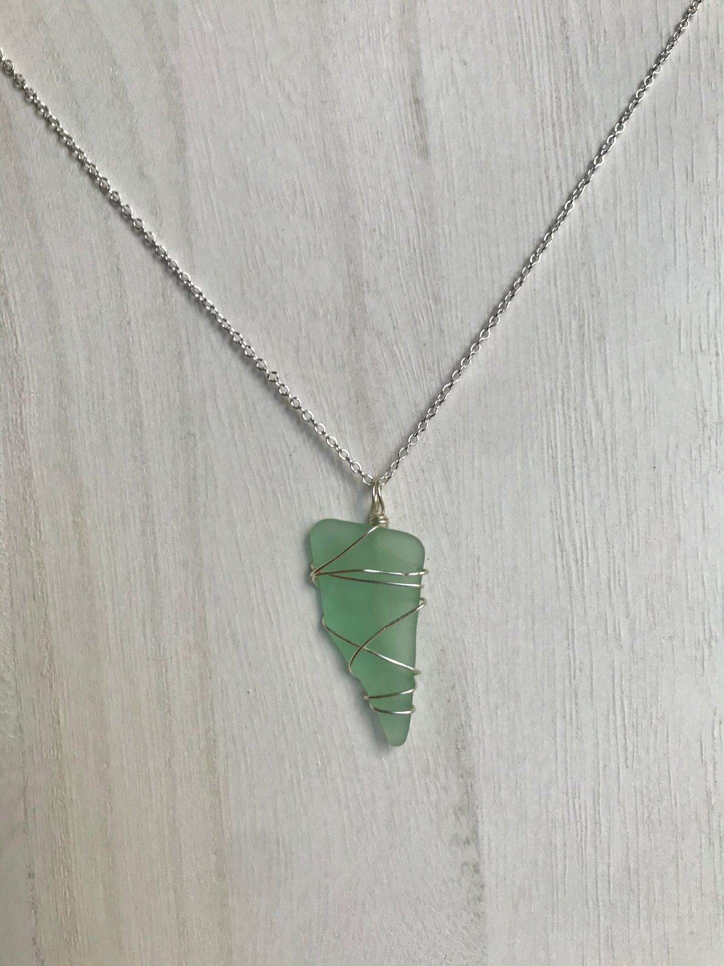 Light Blue-Green Seaglass