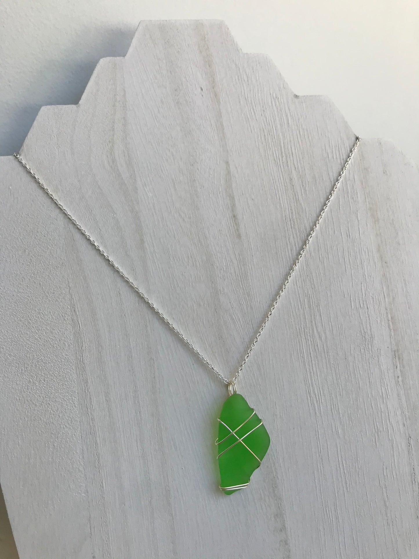 Bright Green Seaglass