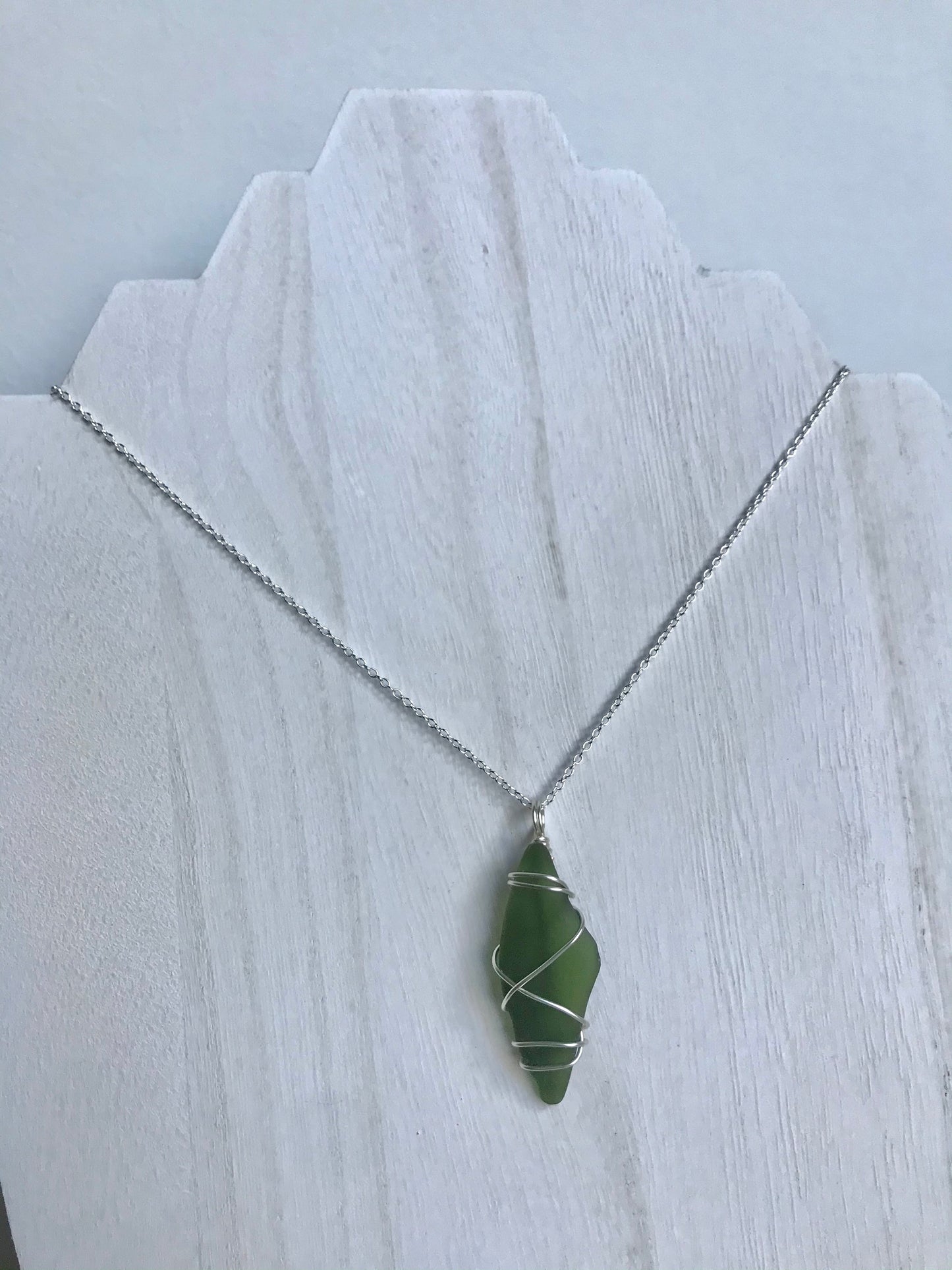 Dark Green Seaglass