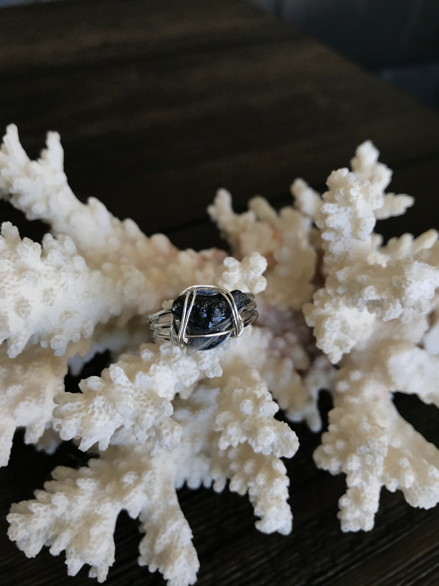 Silky Sharktooth Ring