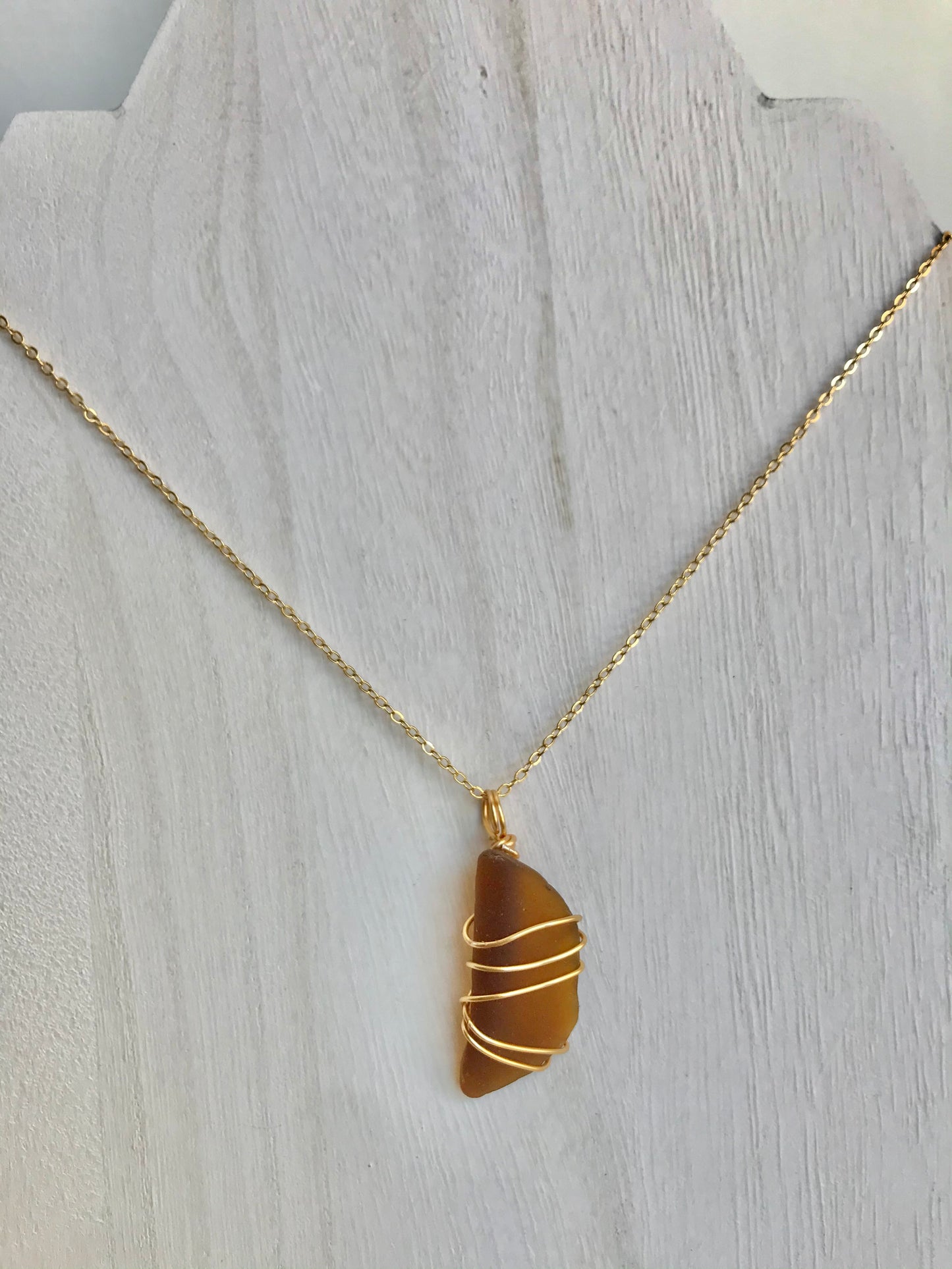 Amber Seaglass