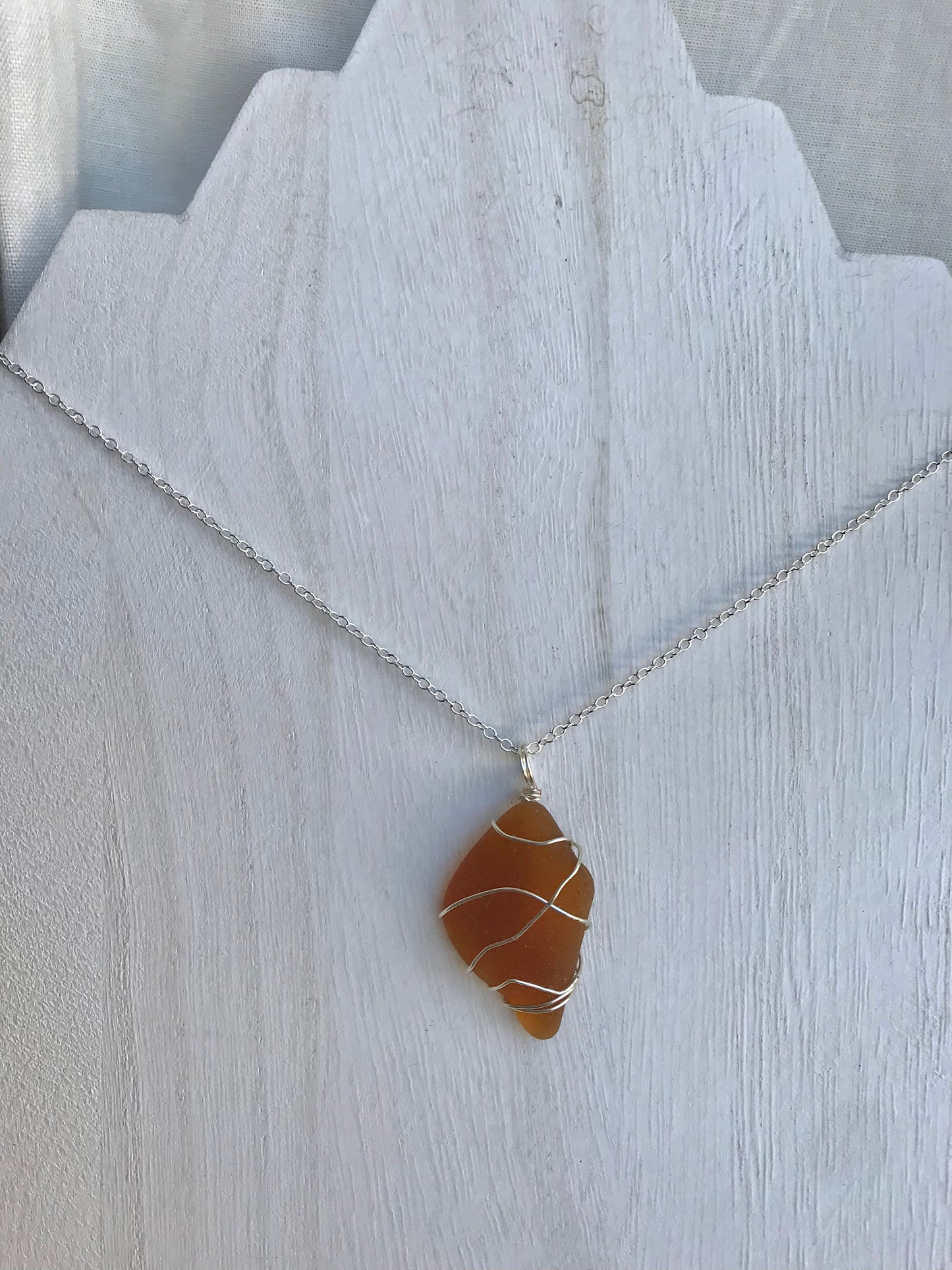 Amber Seaglass