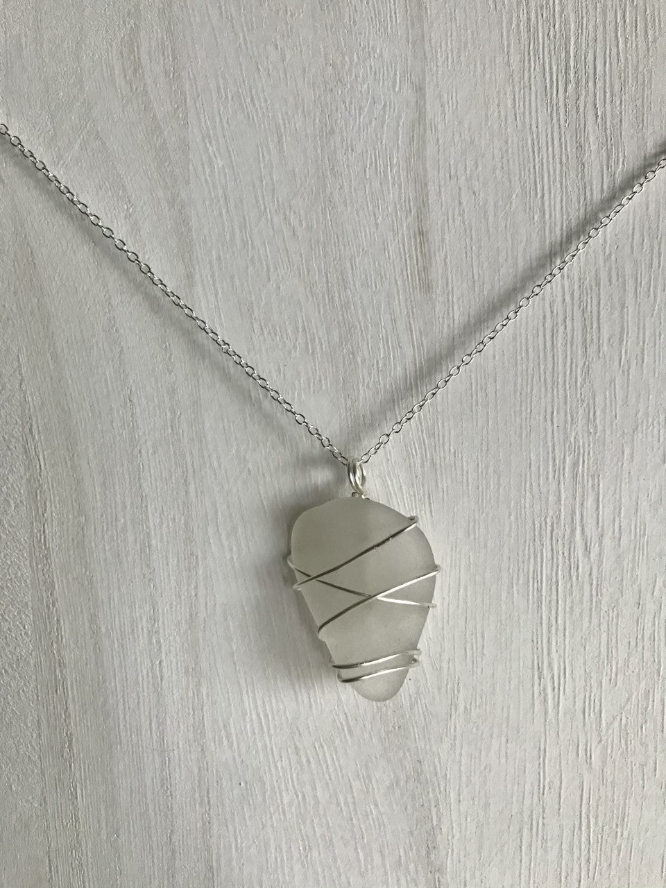 Pure White Seaglass